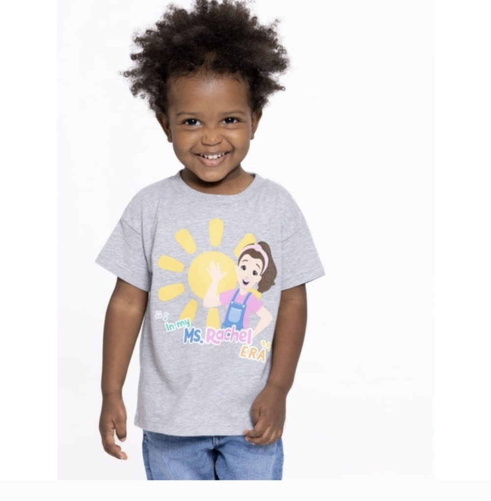 Nwt Ms. Rachel Toddler Short Sleeve Crewneck Tee, Sizes